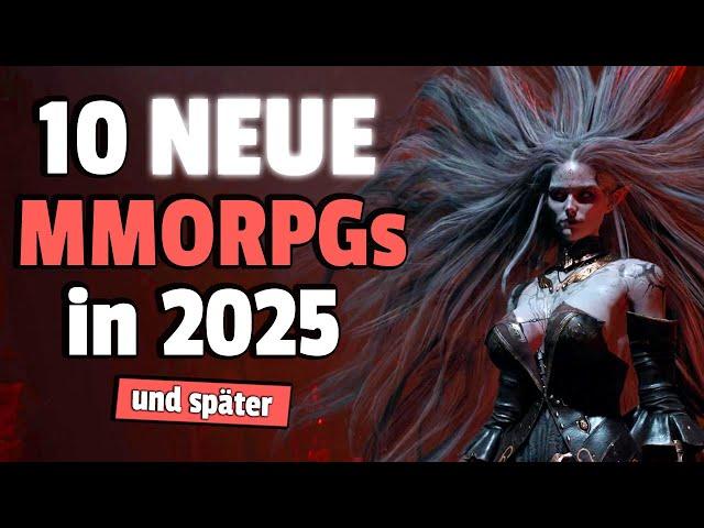 Auf diese 10 MMORPGs dürfen wir uns 2025 freuen!