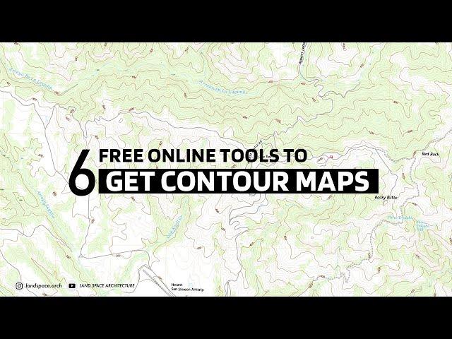 Where to Find Free Contour Maps Online