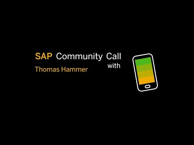 SAP HANA Cloud Overview | SAP Community Call