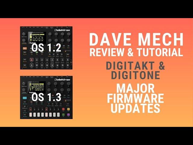 Digitakt & Digitone MAJOR Firmware updates!