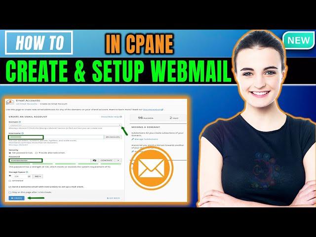 How To Create & Setup Webmail in cPanel 2024