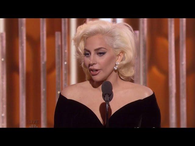 Lady Gaga Doesn't Thank Fiance Taylor Kinney in Golden Globes Acceptance Speech