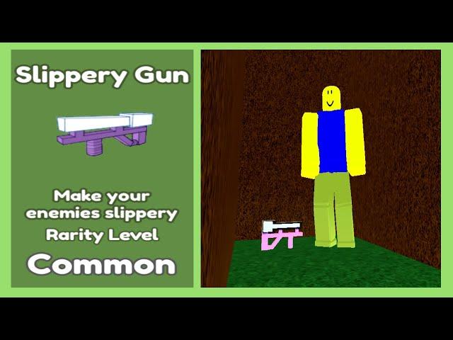 Roblox admin Guns Slippery gun