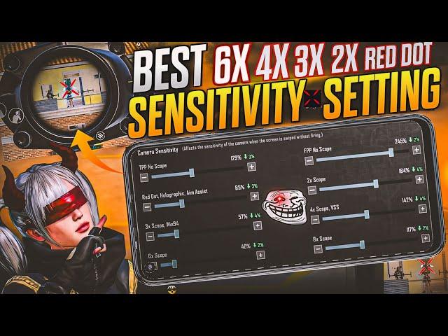 Pubg Scope Setting 2024 Scope Setting Pubg/Bgmi Pubg Scope Sensitivity Setting 2x 3x 4x 6x 8x 2024