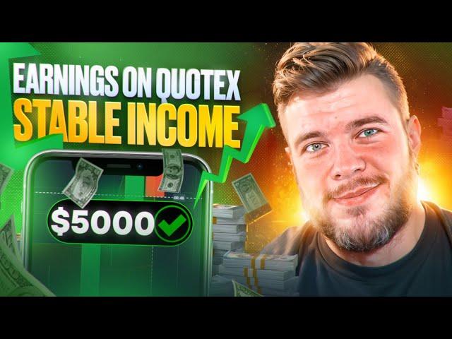  QUOTEX: HOW TO MAKE A STABLE INCOME FROM BINARY OPTIONS | Earnings On Quotex | Quotex