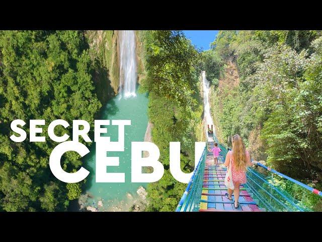  We saw CEBU's TALLEST Waterfall Mantayupan falls PHILIPPINES