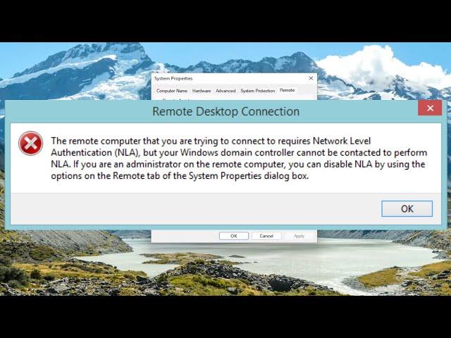 Fix: Remote Computer Requires Network Level Authentication (NLA) [Tutorial]