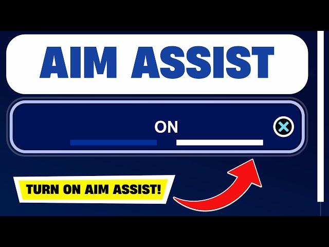 TURN ON AIM ASSIST (2025) | Turn On Aim Assist Fortnite | Aim assist settings fortnite