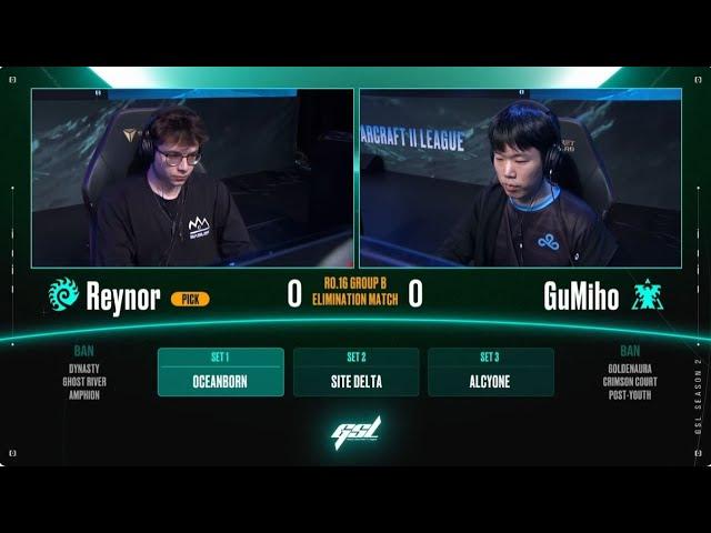 [2024 GSL S2] Ro.16 Group B Match4 Reynor vs GuMiho