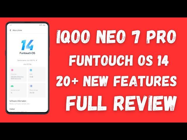 IQOO Neo 7 Pro Android 14 Update | IQOO Neo 7 Pro New Update 2023 | IQOO Neo 7 Pro Update