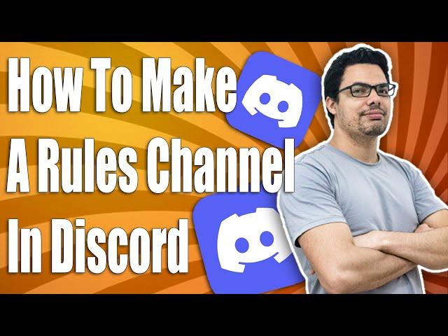 How To Make A Rules Channel In Discord