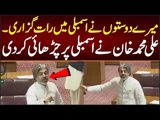 PTI MNA Ali Muhammad Khan Speech in National Assembly