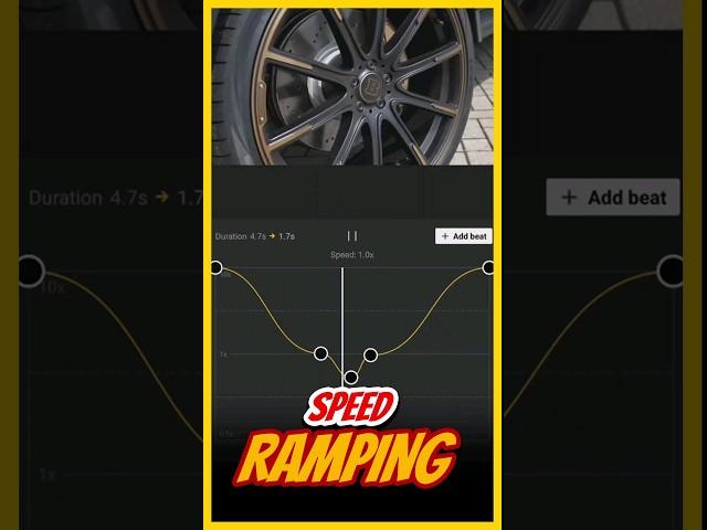 Speed Ramping in CapCut | CupCut Tutorial #shorts #capcut