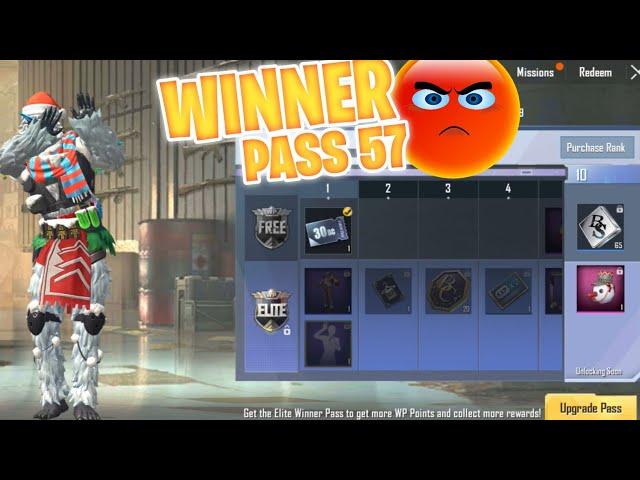 Pubg Mobile lite New Winner Pass 57 Totally Disappoint  New Winner Pass Waste Of Money