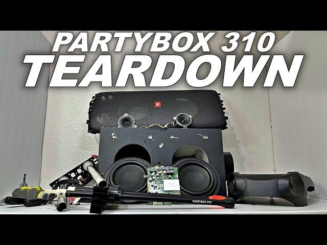 JBL PARTYBOX 310 COMPLETE TEARDOWN !!!