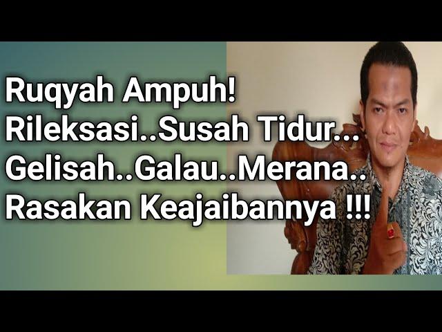 Ruqyah Susah Tidur Malam Paling Ampuh