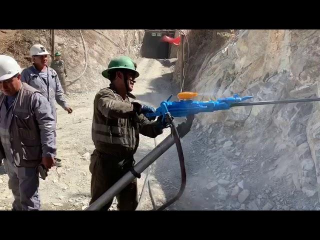 YT27 pneumatic air leg rock drill machines for road and mine drilling