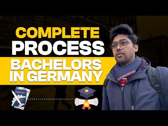 Step by Step process: How to study bachelor’s in Germany  after 1st year in India 