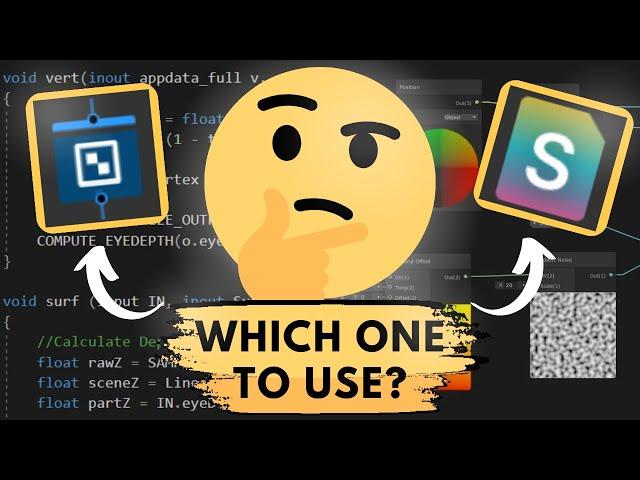 HLSL Shaders VS Shader Graph - Which One To Use?