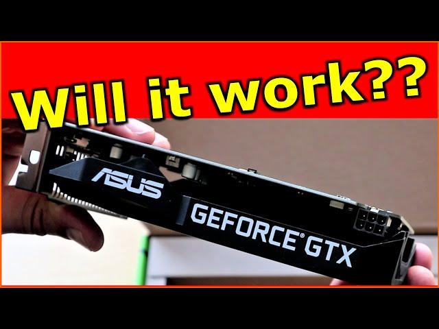 GTX 1650 Super in a Dell Inspiron desktop. Will it work?