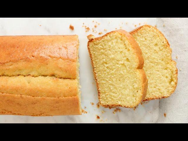 Cake moelleux à la vanille ! Recette facile