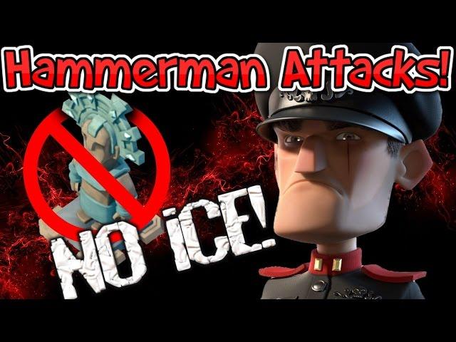 Boom Beach - Hammerman Attacks! No Ice Defend