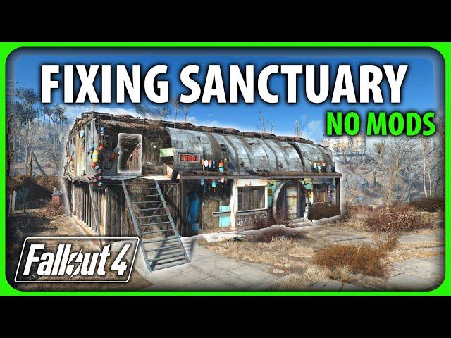 Fallout 4 - Fixing A Sanctuary Hills House