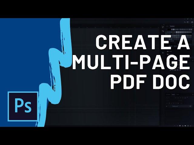 How to Create a Multi-Page PDF in Photoshop