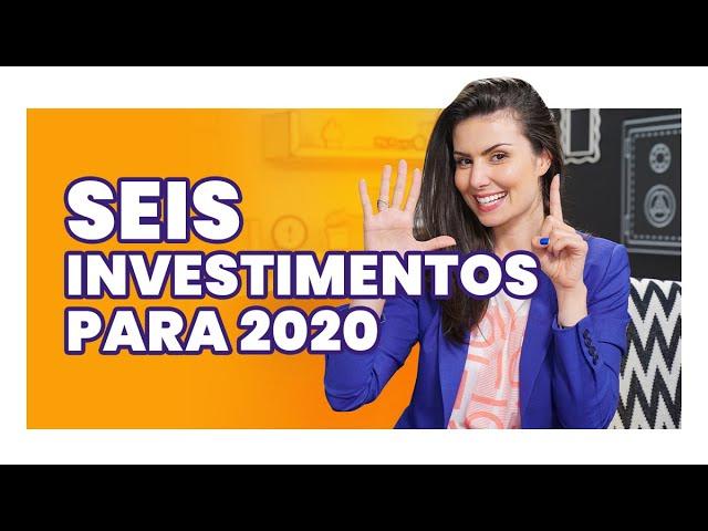 GANHE DINHEIRO EM 2020! TOP 6 investimentos do ano! De Tesouro a Fundos Imobiliários