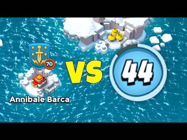 Defeating players 25+ levels higher than me in Boom Beach...