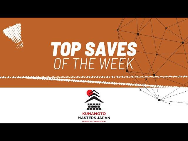 Kumamoto Masters Japan 2024 | Top Saves of the Week