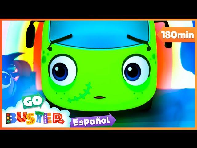 Buster salva a un gato  1 HORA de Go Buster en Español  Dibujos para niños