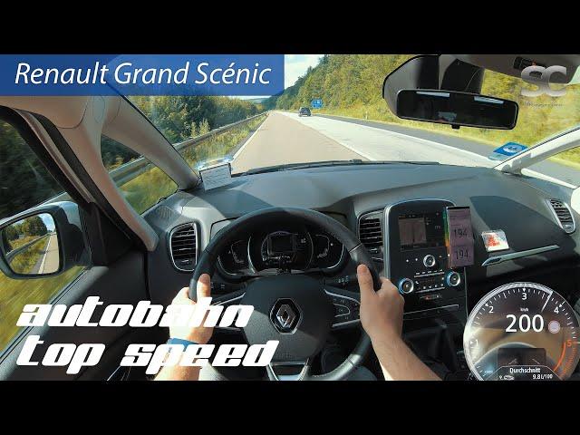 Renault Grand Scénic (2018) - Autobahn Top Speed / Acceleration / Test Drive POV