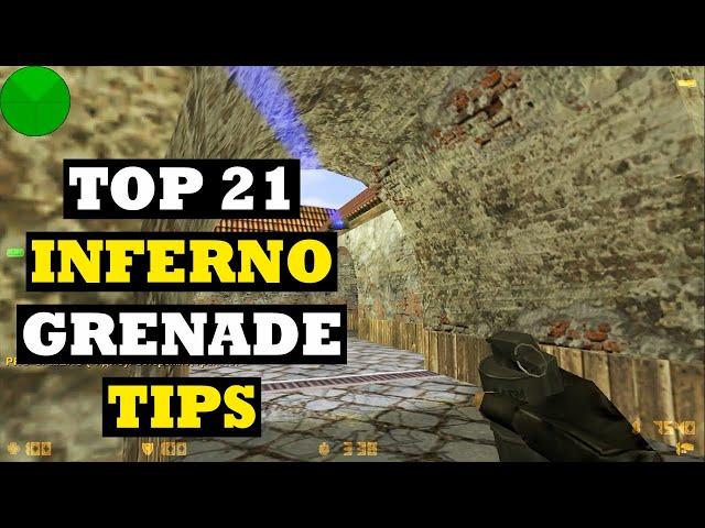 CS 1.6 Useful Grenades Tips on INFERNO