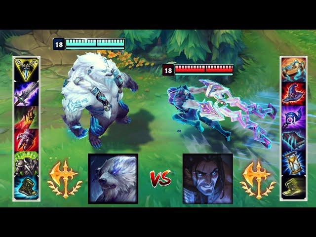 VOLIBEAR vs SYLAS FULL BUILD FIGHTS & Best Moments!