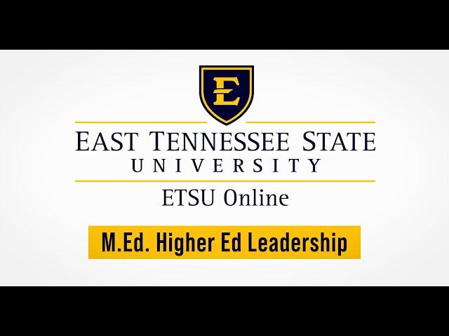 ETSU Online ELPA | Master Higher Ed Online!