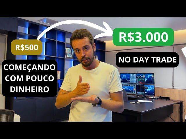 A arte de começar com pouco no day trade: aprenda com um profissional