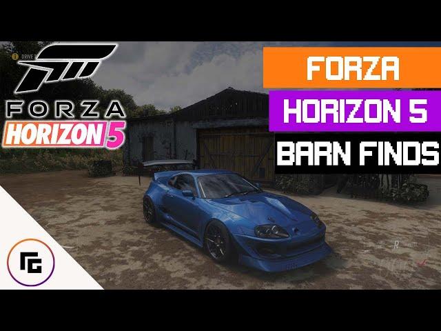 Forza Horizon 5 - ALL barn finds (Complete guide, how to find tutorial)