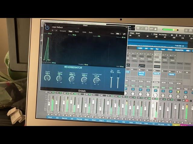 Macbook Air 13 (2010?) Logic Pro X in 2021