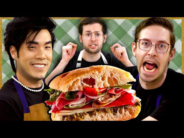 The Try Guys Make Sandwiches Without A Recipe