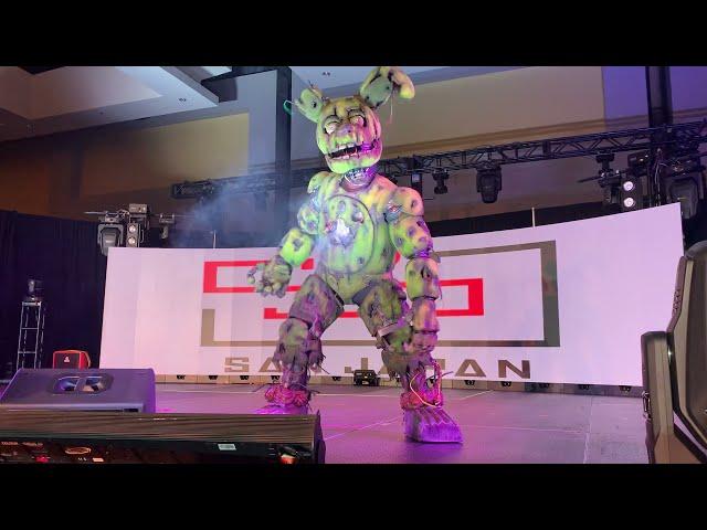 San Japan 2021 Springtrap Cosplay Contest Walk-On