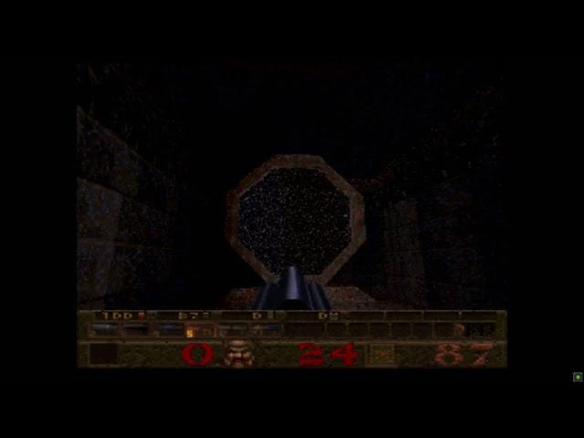 Quake (Sega Saturn Version Pal ) First Chapter Boss Level Hard