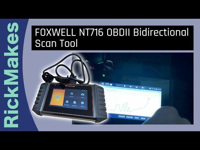 FOXWELL NT716 OBDII Bidirectional Scan Tool