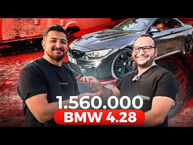 1.560.000 TL BMW 428 CABRİO ALDIK !