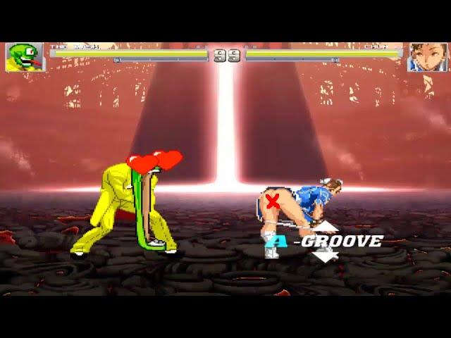 THE MASK vs CHUN LI - High Level Gameplay - Street Fighter Mugen