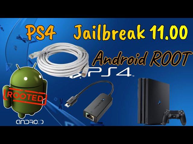 JAILBREAK PS4 11.00 CON CELULAR ANDROID ROOT