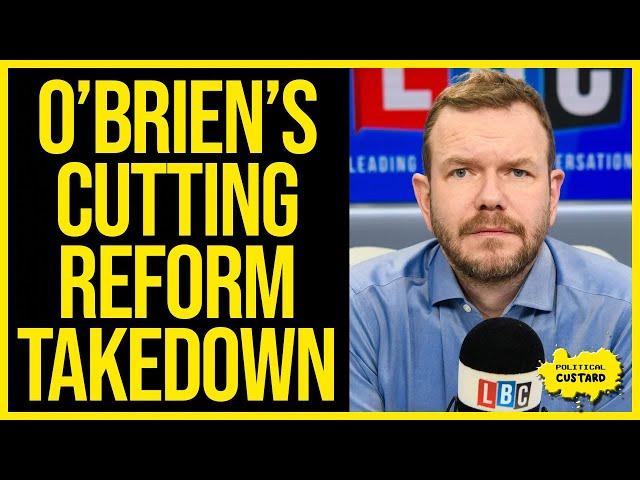 James O'Brien's Cutting Take Down On The State Of Reform As Ben Habib Floats Party To Rival Farage!