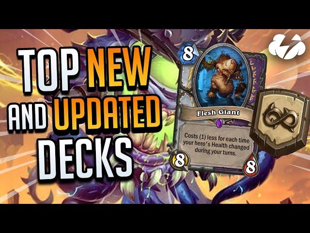 Top NEW and UPDATED Wild Decks | Tempo Strategy Hearthstone [Scholomance Academy]