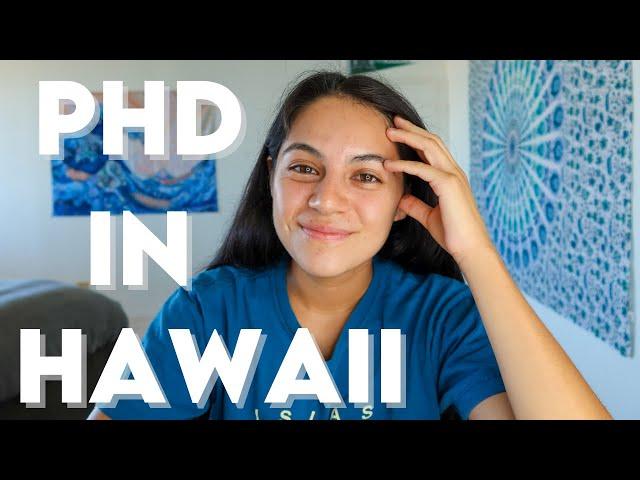 My First Week as a PhD Student in Hawaii | PhD Vlog #1