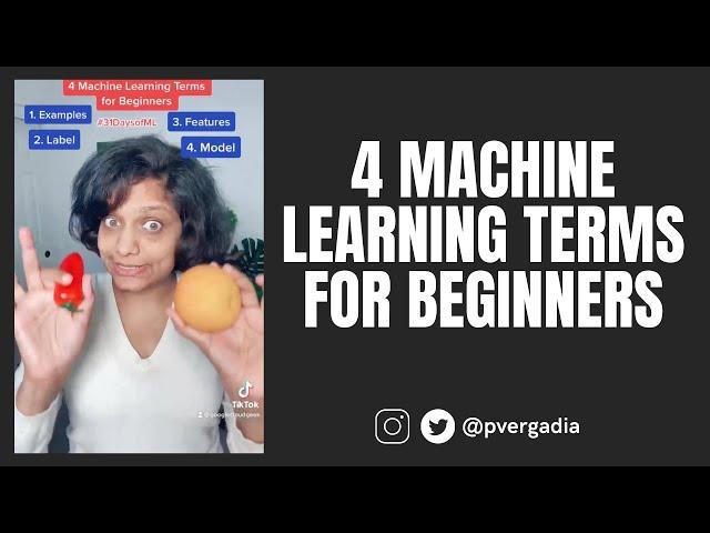 Machine Learning Basic Terms | Intro to ML